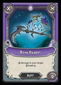 Bone Reaper (Unclaimed) - Mythical - Lightseekers TCG card
