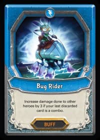 Bug Rider (Claimed) - Mythical - Lightseekers TCG card