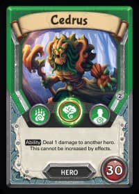 Cedrus (Claimed) - Mythical - Lightseekers TCG card