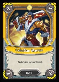 Celestian Warrior (Claimed) - Mythical - Lightseekers TCG card