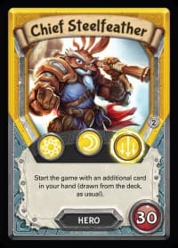 Chief Steelfeather (Claimed) - Mythical - Lightseekers TCG card
