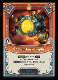 Chronoshock Engine (Claimed) - Mythical - Lightseekers TCG card