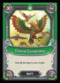 Corvid Conspiracy (Claimed) - Mythical - Lightseekers TCG card