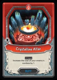 Crystalline Altar (Claimed) - Mythical - Lightseekers TCG card