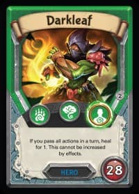 Darkleaf (Claimed) - Mythical - Lightseekers TCG card