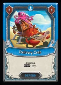 Delivery Crab (Claimed) - Mythical - Lightseekers TCG card