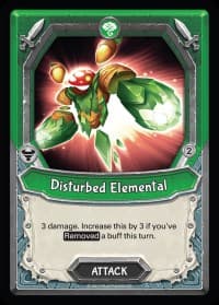 Disturbed Elemental (Claimed) - Mythical - Lightseekers TCG card