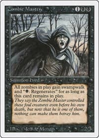 Zombie Master - Revised Edition - Magic: The Gathering card