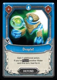Droplet (Unclaimed) - Mythical - Lightseekers TCG card