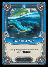 Electrified Moat (Unclaimed) - Mythical - Lightseekers TCG card