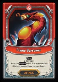 Flame Burrower (Unclaimed) - Mythical - Lightseekers TCG card
