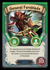 General Fernblade (Claimed) - Mythical - Lightseekers TCG card