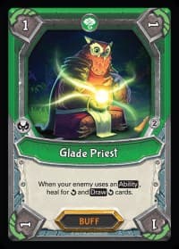 Glade Priest (Claimed) - Mythical - Lightseekers TCG card