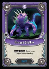 Gorged Stalker (Unclaimed) - Mythical - Lightseekers TCG card