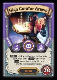 High Curator Arawn (Unclaimed) - Mythical - Lightseekers TCG card