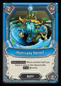 Hurricane Hermit (Unclaimed) - Mythical - Lightseekers TCG card