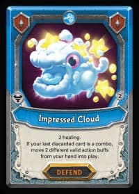 Impressed Cloud (Claimed) - Mythical - Lightseekers TCG card