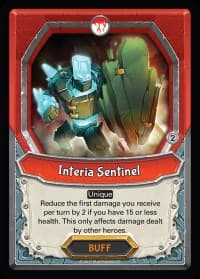 Interia Sentinel (Unclaimed) - Mythical - Lightseekers TCG card