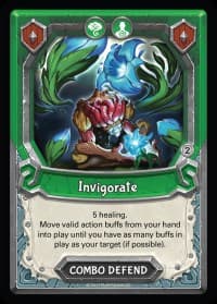 Invigorate (Claimed) - Mythical - Lightseekers TCG card