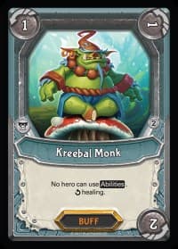 Kreebal Monk (Unclaimed) - Mythical - Lightseekers TCG card