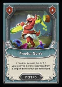 Kreebal Nurse (Unclaimed) - Mythical - Lightseekers TCG card