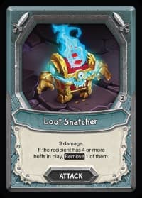 Loot Snatcher (Unclaimed) - Mythical - Lightseekers TCG card