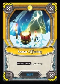 Lunar Offering (Unclaimed) - Mythical - Lightseekers TCG card