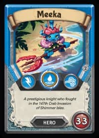 Meeka (Unclaimed) - Mythical - Lightseekers TCG card