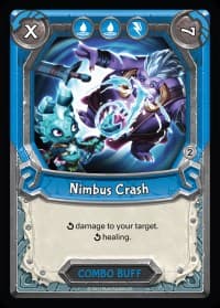 Nimbus Crash (Claimed) - Mythical - Lightseekers TCG card