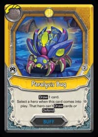 Paralysis Bug (Claimed) - Mythical - Lightseekers TCG card