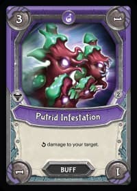 Putrid Infestation (Unclaimed) - Mythical - Lightseekers TCG card