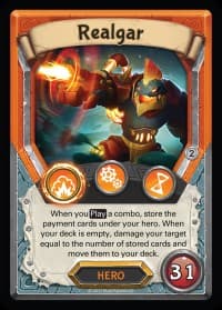 Realgar (Unclaimed) - Mythical - Lightseekers TCG card