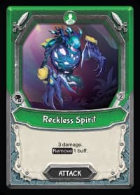 Reckless Spirit (Unclaimed) - Mythical - Lightseekers TCG card