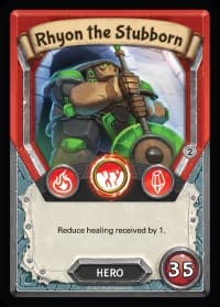 Rhyon the Stubborn (Claimed) - Mythical - Lightseekers TCG card