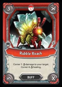 Rubble Roach (Claimed) - Mythical - Lightseekers TCG card