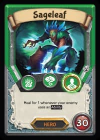 Sageleaf (Unclaimed) - Mythical - Lightseekers TCG card