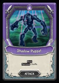 Shadow Puppet (Claimed) - Mythical - Lightseekers TCG card