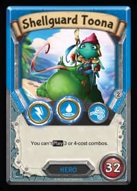 Shellguard Toona (Claimed) - Mythical - Lightseekers TCG card
