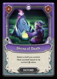 Shrine of Death (Claimed) - Mythical - Lightseekers TCG card