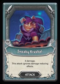 Sneaky Kreebal (Unclaimed) - Mythical - Lightseekers TCG card