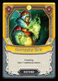 Snowcaster Elder (Unclaimed) - Mythical - Lightseekers TCG card