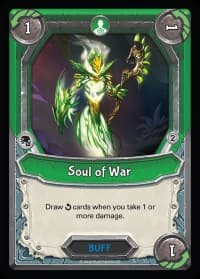 Soul of War (Unclaimed) - Mythical - Lightseekers TCG card