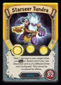 Starseer Tundra (Claimed) - Mythical - Lightseekers TCG card