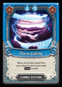 Storm Calling (Unclaimed) - Mythical - Lightseekers TCG card