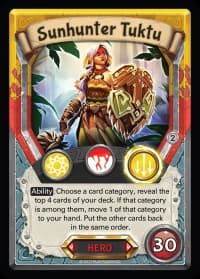 Sunhunter Tuktu (Unclaimed) - Mythical - Lightseekers TCG card