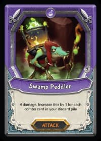Swamp Peddler (Claimed) - Mythical - Lightseekers TCG card