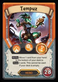 Tempuz (Claimed) - Mythical - Lightseekers TCG card
