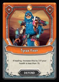 Tyrax Fixer (Claimed) - Mythical - Lightseekers TCG card
