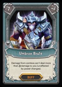 Umbron Brute (Claimed) - Mythical - Lightseekers TCG card