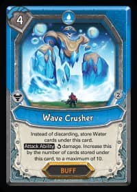 Wave Crusher (Claimed) - Mythical - Lightseekers TCG card